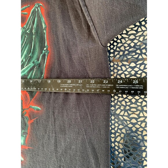 Vintage Y2K Lamb of God "Winged Death" promo Tshirt double sided Size XL - Picture 5 of 6
